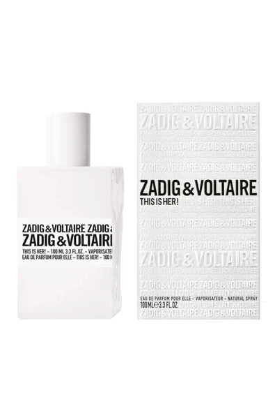 ZADİG&VOLTAİRE Zadig & Voltaire This Is Her 100 ml Edp ürün görseli 1