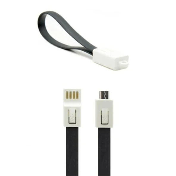 Syrox 2.0A Micro Powerbank & Data Kablo 0.25M C19 - Resim 2