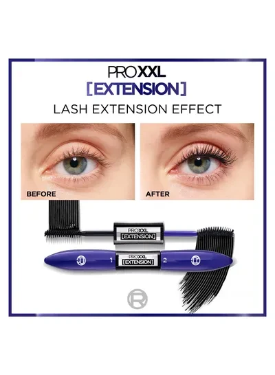 Loreal Paris ProXxl Extension Black Maskara - Resim 3
