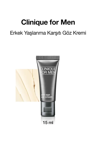 Clinique For Men Age Defense For Eyes- Kırışık Karşıtı Göz Kremi 15 ml ürün görseli 1