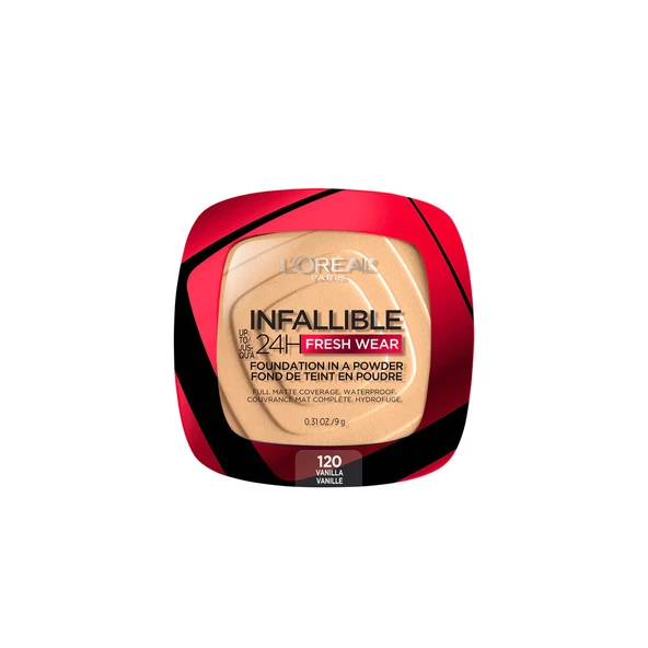 L'Oreal Paris Infaillible 24H Fresh Wear Pudra Fondöten 120 Vanilla ürün görseli 1