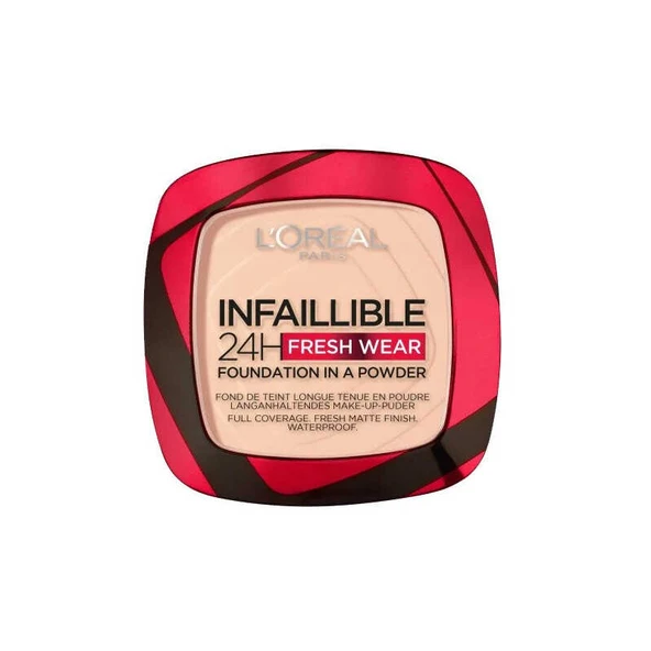 L'Oreal Paris Infaillible 24h Fresh Wear Pudra Fondöten 180 Rose Sand ürün görseli 1