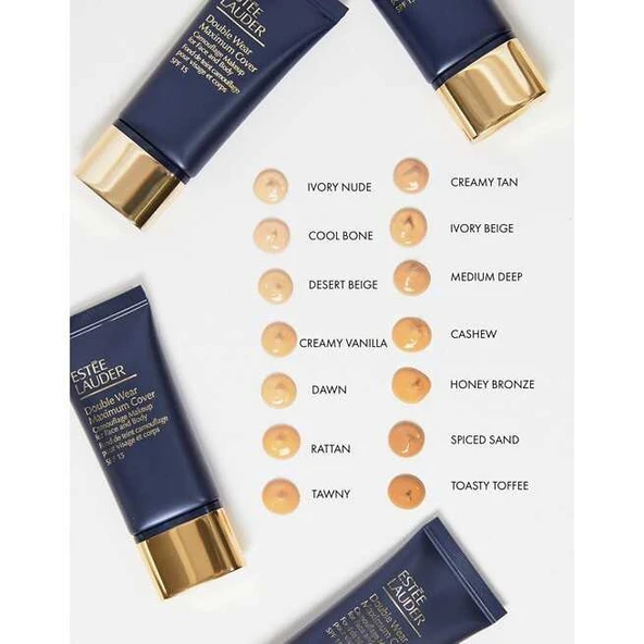Estee Lauder Double Wear Maximum Cover Fondöten 2C5 Creamy Tan ürün görseli 1