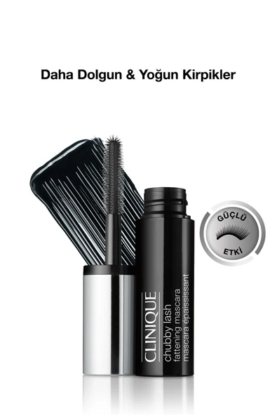 CLİNİQUE Chubby Lash Fattening Hacim Veren Maskara - 10ml - Kıl Fırça ürün görseli 1
