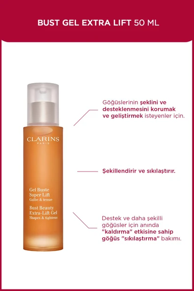 CLARİNS Bust Beauty Extra-lift Gel 50 ml Lifting Gögüs Bakımı ürün görseli 1