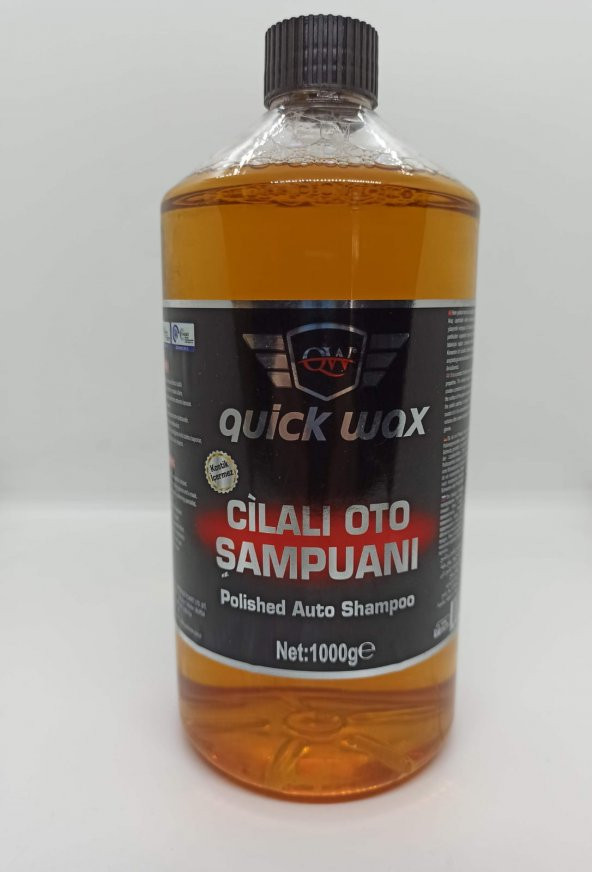 Quickwax Profesyonel Konsantre Kostiksiz Cilalı Oto Şampuanı 1 KG ürün görseli 1
