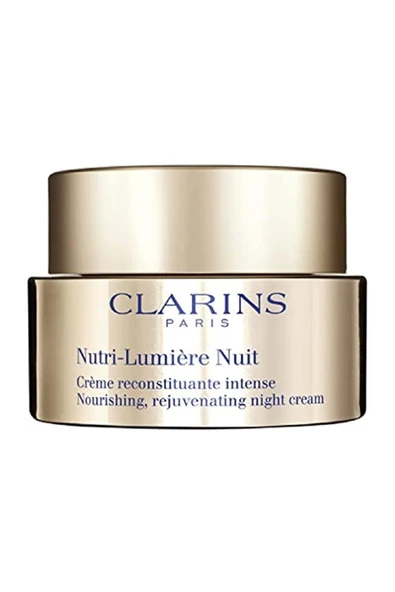Clarins Nutri Lumiere Nuit Night Cream Yaşlanma Karşıtı Gece Krem 50 ml ürün görseli 1