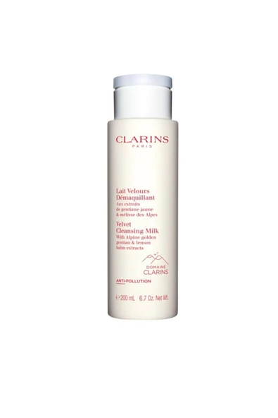 Clarins Velvet Cleansing Milk Makyaj Temizleme Sütü 200 ml - Resim 2