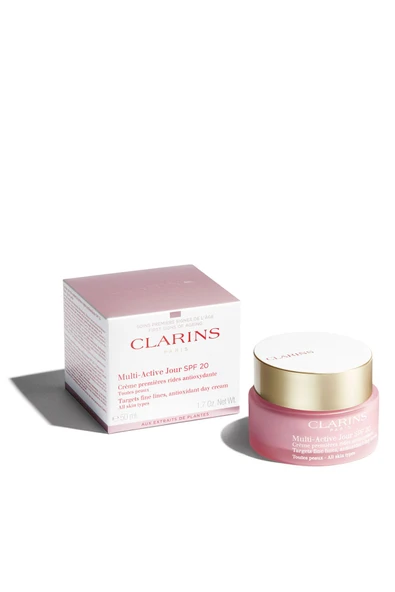 Clarins Multi Active Jour Spf 20 Gündüz Kremi 50 ml - Resim 5