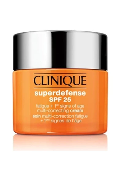 CLİNİQUE Superdefense™ SPF25 Yaşlanmanın İlk Belirtilerine Karşı Etkili Nemlendirici  Kuru/Karma Cilt 30ml ürün görseli 1