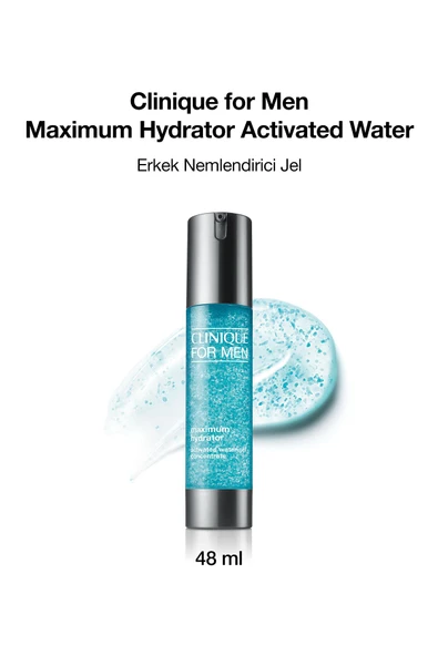 CLİNİQUE For Men™ Maximum Hydrator Activated Water - Ultra Hafif, Su Bazlı Jel Nemlendirici 48ml ürün görseli 1