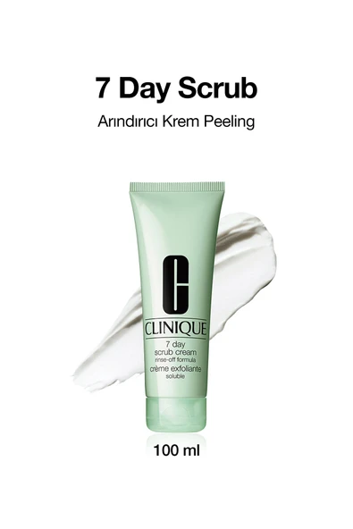 CLİNİQUE 7 Day Scrub Arındırıcı Krem Peeling - 100 ml ürün görseli 1