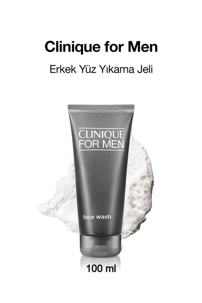Clinique For Men Face Wash- Erkekler için Yüz Temizleme Jeli 200 ml ürün görseli 1