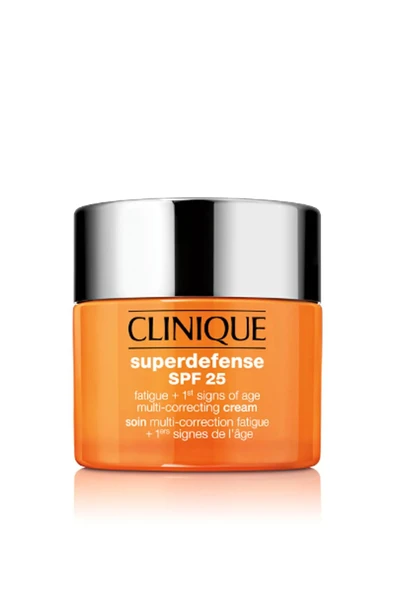 CLİNİQUE Superdefense™ Spf25 Yaşlanmanın Ilk Belirtilerine Karşı Etkili Nemlendirici Kuru/kuru Karma -50 ml ürün görseli 1