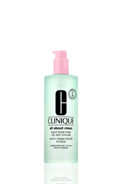 Clinique Liquid Facial Soap Likit Yüz Sabunu Karma Yağlı Cilt Tipi 400 ml ürün görseli 1