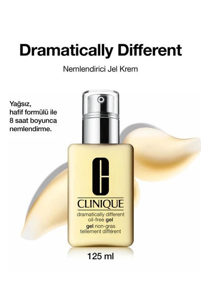 CLİNİQUE Dramatically Different™ Moisturizing Gel - Karma Ve Yağlı Ciltler Için Nemlendirici Jel Krem 125 ml ürün görseli 1