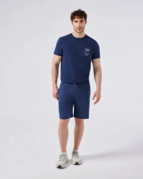 Ellesse Erkek Şort Lacivert 5SM4135-NV - Resim 3