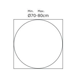 Tablalı Sehpa Ayağı  13.481.C - H41,5cm - Resim 2