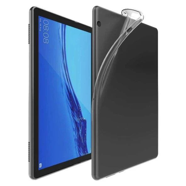 Huawei MediaPad T5 10 inç Uyumlu Şeffaf Silikon Tablet Kılıfı ürün görseli 1