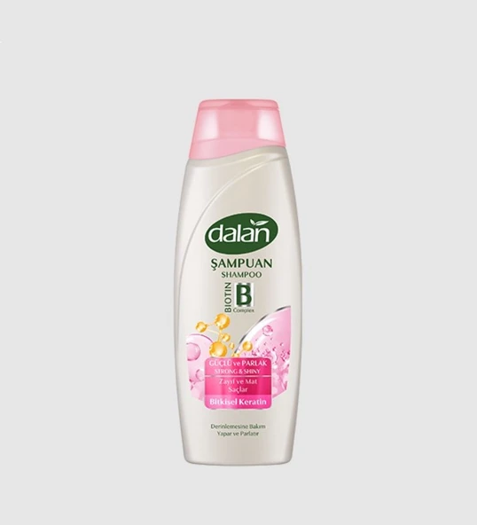 Dalan Güçlü ve Parlak Zayıf ve Mat Saçlar İçin Bitkisel Keratin Şampuan 450 Ml ürün görseli 1