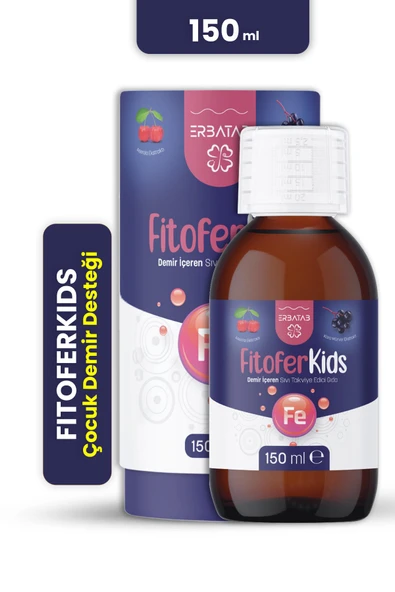 Erbatab Fitofer Kids Çocuk Demir Takviyesi 150 ML ürün görseli 1