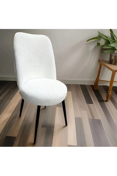 Bemrax PitiKare, Oval Sandalye Kılıfı, Sıkıştırma Aparatlı, Yıkanabilir Sandalye Örtüsü ürün görseli 1