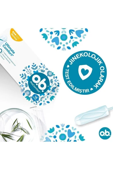 o.b ProComfort Normal 16'lı Tampon - Resim 5