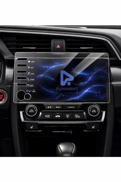 Honda Civic Fc5 Makyajlı Kasa Multimedya Ekran Koruyucu Film 2019-2022 Nano Ekran Koruyucu ürün görseli 1