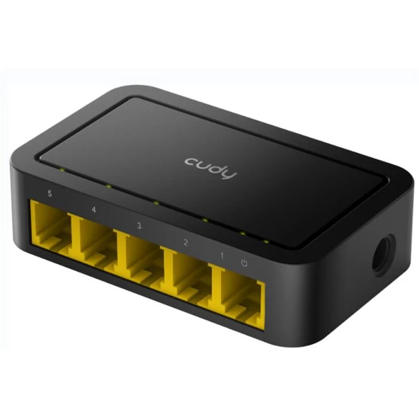 Cudy FS105D 10/100Mbps 5 Port Megabit Switch - Resim 2