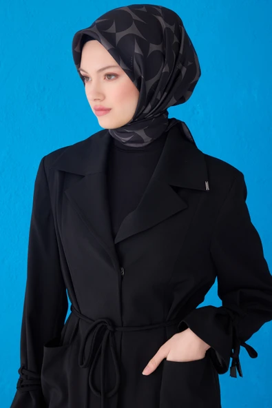 Saf İpek Eşarp 4117D (Twill İpek) -04 - Resim 2