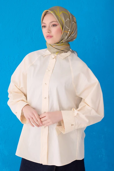 Saf İpek Eşarp 4113D (Twill İpek) - Resim 2