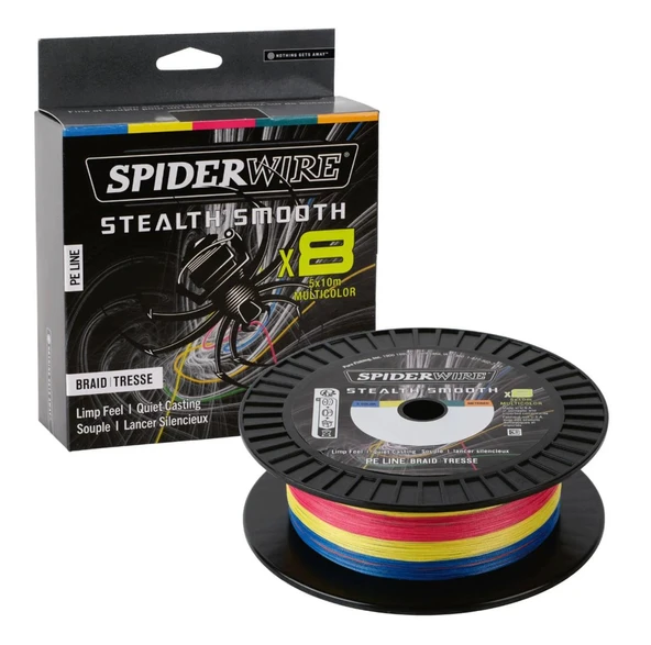 SpiderWire Stealth Smooth x8 300 m Multicolour Örgü İp ürün görseli 1