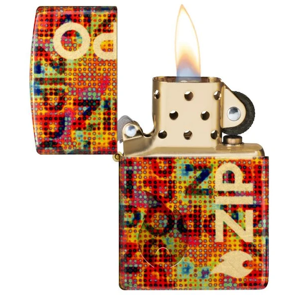 Zippo 46386-119794  Design Çakmak - Resim 4