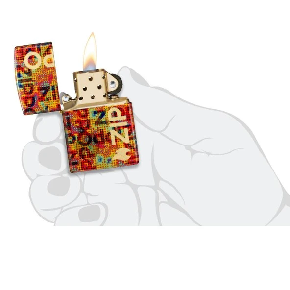 Zippo 46386-119794  Design Çakmak - Resim 3