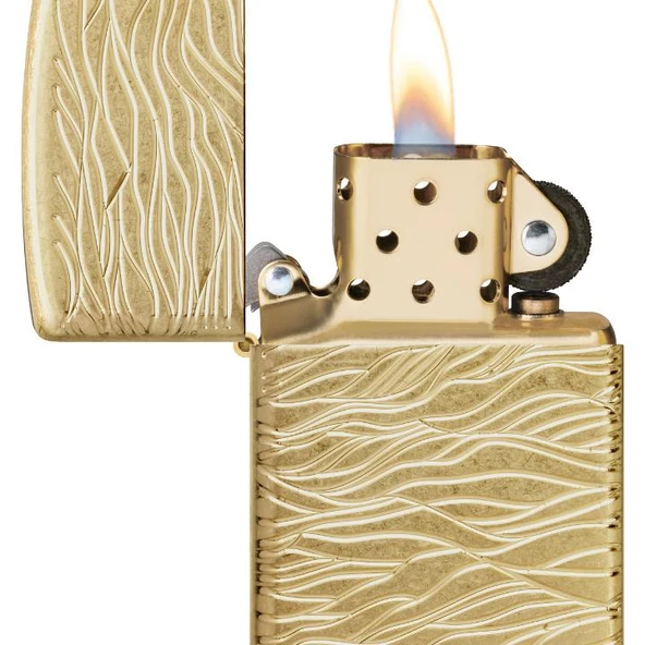 Zippo 46273-120969 Wavy Pattern Design - Resim 2