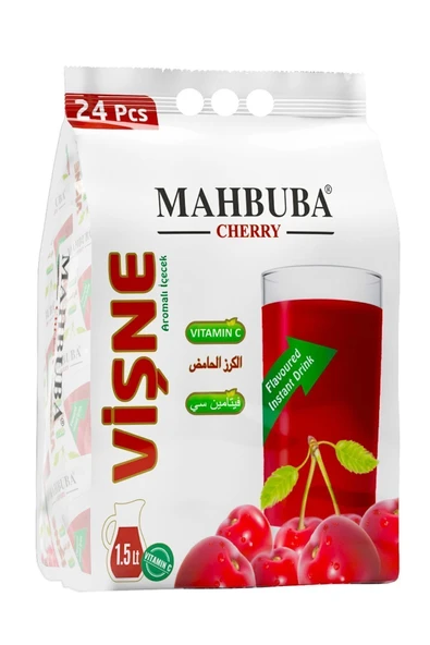 Mahbuba Vişne Aromalı Soğuk Toz Içecek 24x11.2gr ürün görseli 1