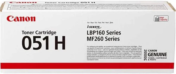 Canon CRG-051H Yüksek Kapasite Toner ürün görseli 1