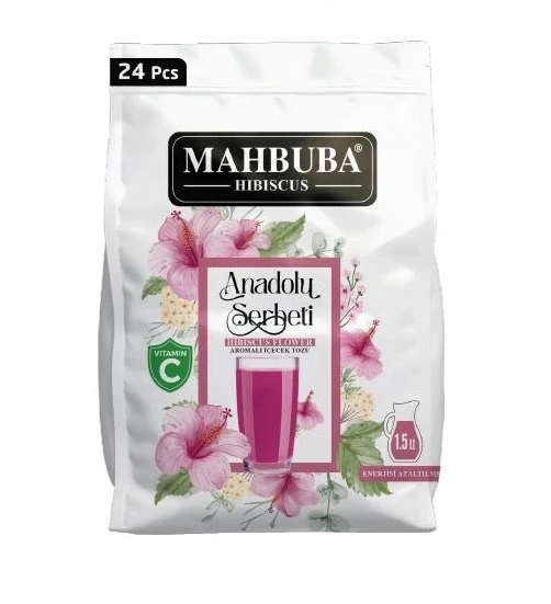 Mahbuba Anadolu Şerbeti Aromalı Soğuk Toz Içecek 24x11.2gr ürün görseli 1