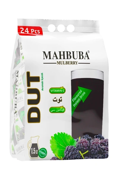Mahbuba Dut Aromalı Soğuk Toz Içecek 24x11.2gr ürün görseli 1