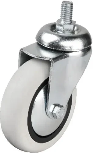 Hts 352 - 75x25 mm PVC Makaralı Vidalı Teker 4 Adet ürün görseli 1