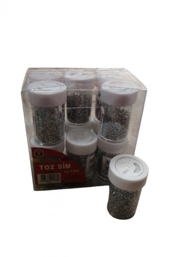 Gümüş Toz Sim 8 Gr 12 Adet 1 Paket ürün görseli 1