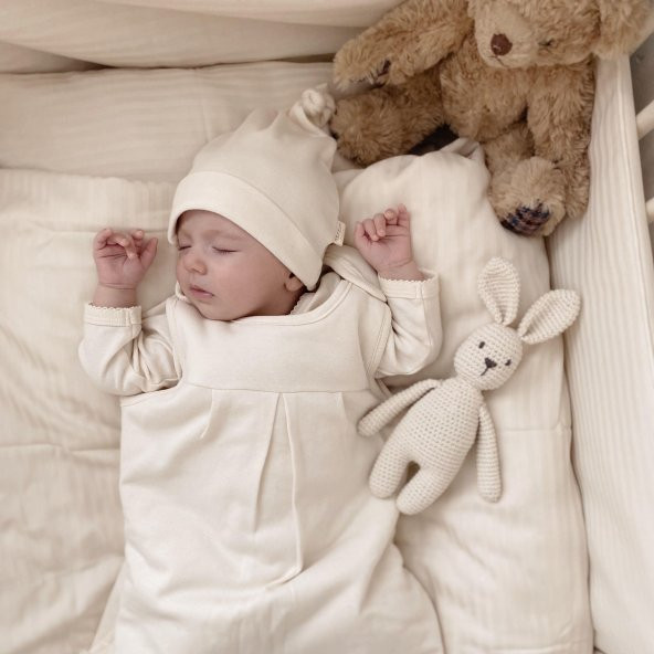 Naturaborn GOTS Organik Sertifikalı Bebek Nevresim Takımı ürün görseli 1