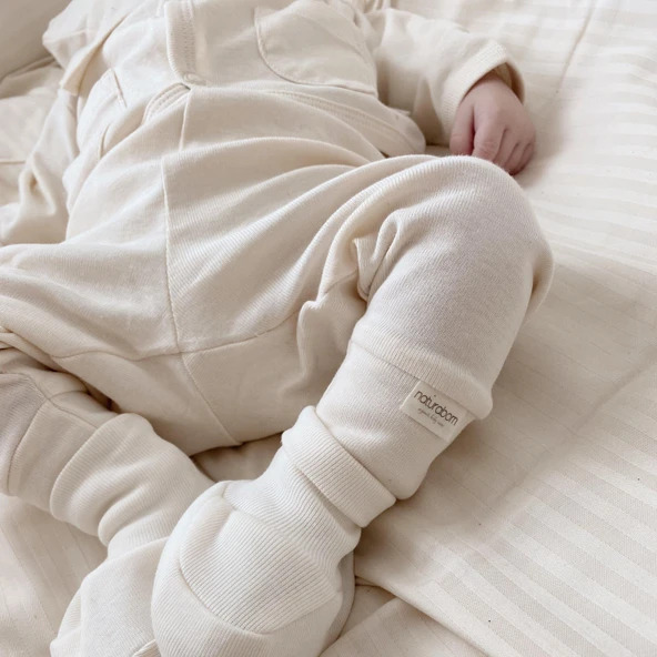 Naturaborn GOTS Organik Sertifikalı Bebek Patiği ürün görseli 1