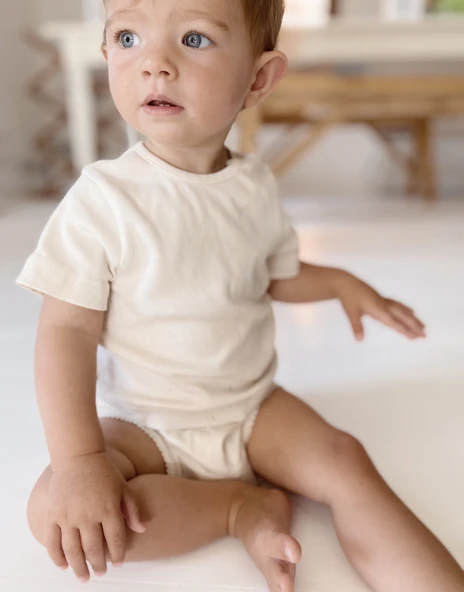 Naturaborn GOTS Organik Sertifikalı Bebek Tişört ürün görseli 1