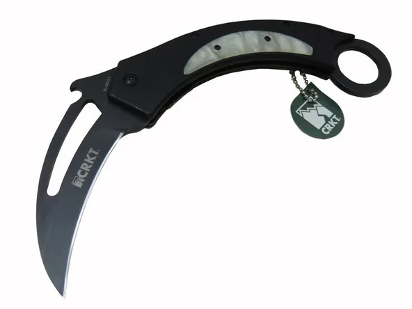 CRKT Blacsrambit Siyah X 0641 BK Outdoor Çakı 22 cm - Açacaklı, Kılıflı, Kutulu ürün görseli 1