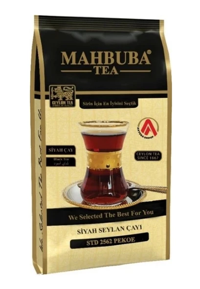 Mahbuba Std 2562 Super Pekoe Ithal Seylan Sri Lanka Ceylon Kaçak Siyah Yaprak Çayı 400 gr Poşet Ambalajlı ürün görseli 1