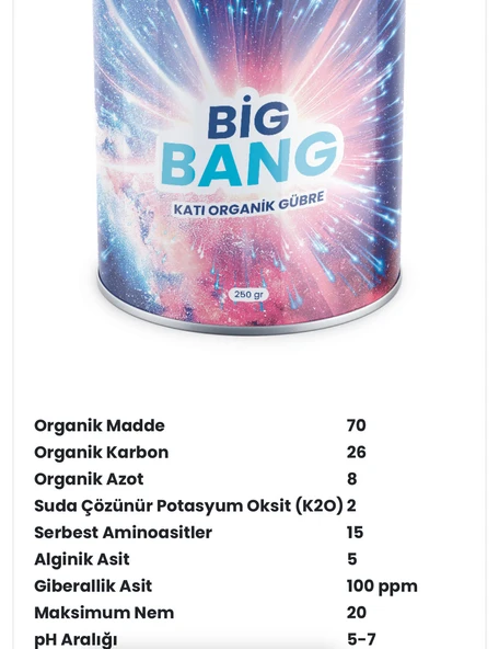 CANDEM Big Bang Özel İçerikli Bitki Vitamini 250 gr. ürün görseli 1