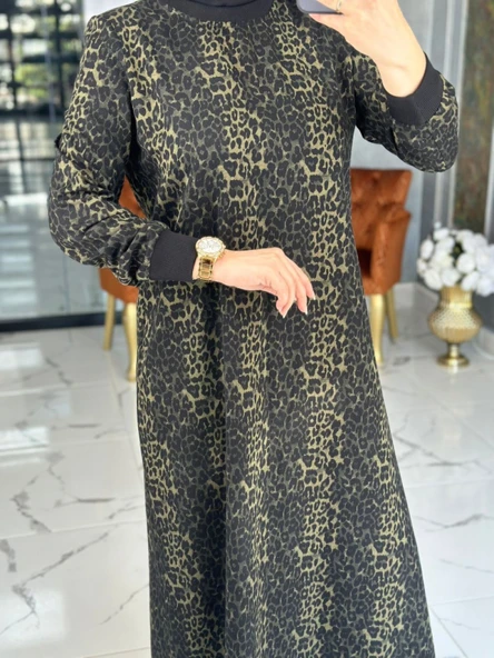 Leopar Elbise-Yeşil - Resim 2
