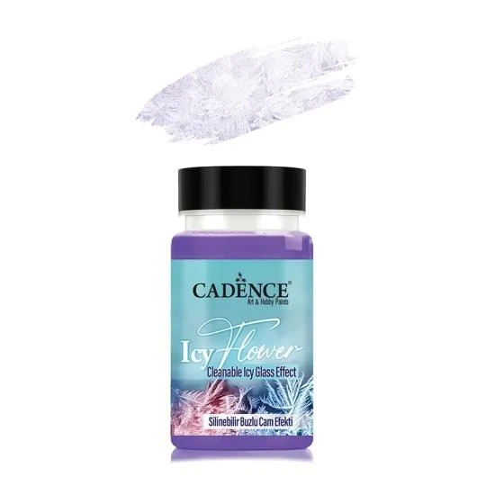 ICY FLOWER SİLİNEBİLİR BUZLU CAM EFEKTİ IF-04 MOR 90ML ürün görseli 1