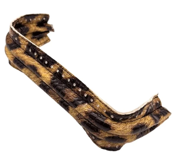 Angel Çanta Aksesuar 20 cm Suni Derili Leopar Renk Gizli Çanta Bursu ürün görseli 1